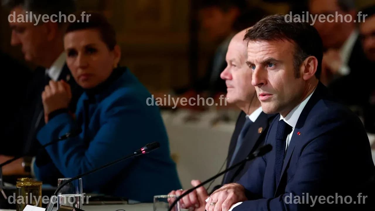 Guerre en Ukraine : Emmanuel Macron appelle les alliés de Kiev à un ...
