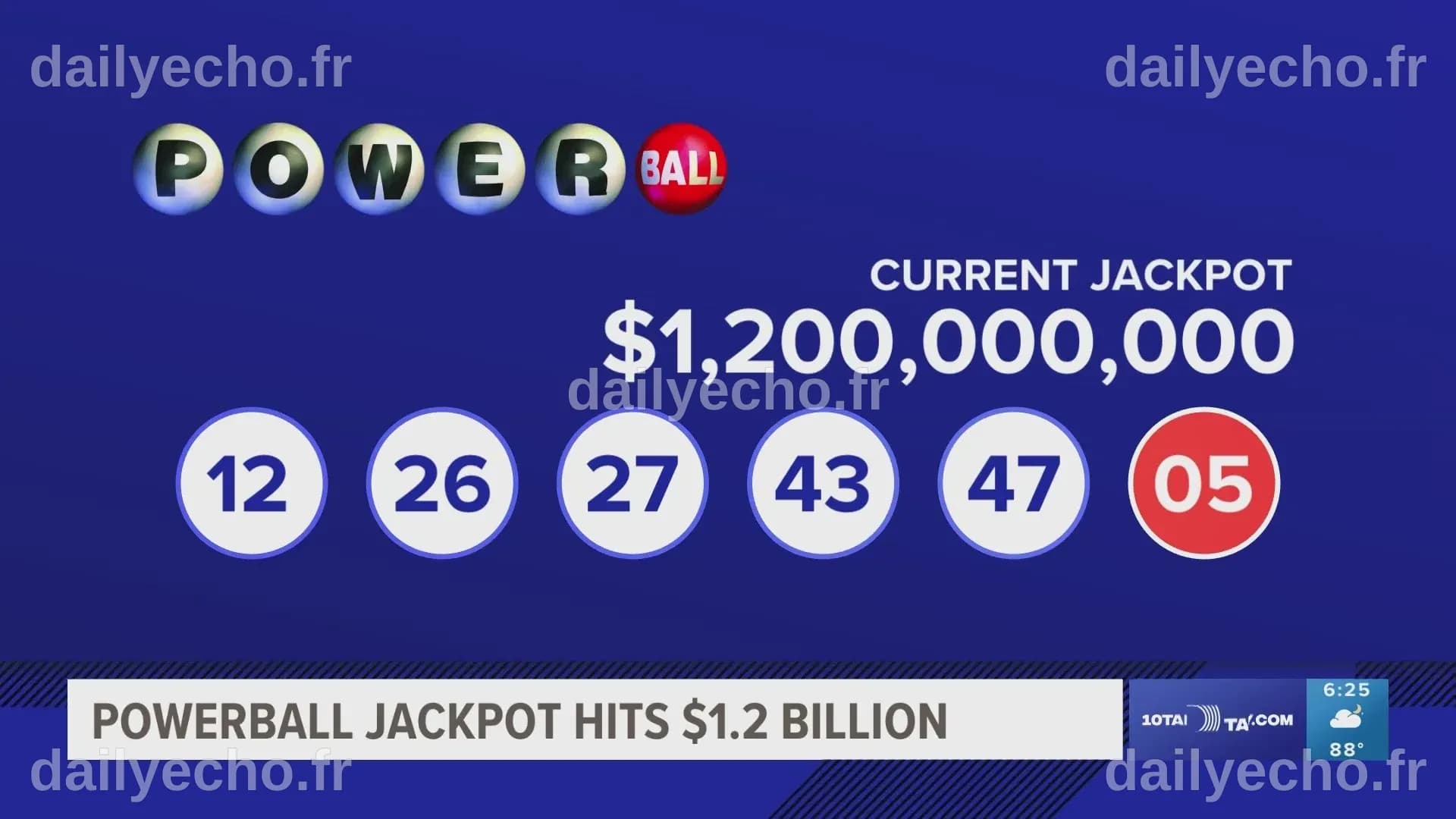 When is the next Powerball drawing: Wednesday's jackpot rises | wtsp.com