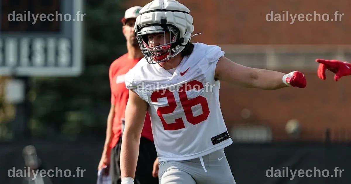 Payton Pierce steps up as Ohio State's No. 3 linebacker