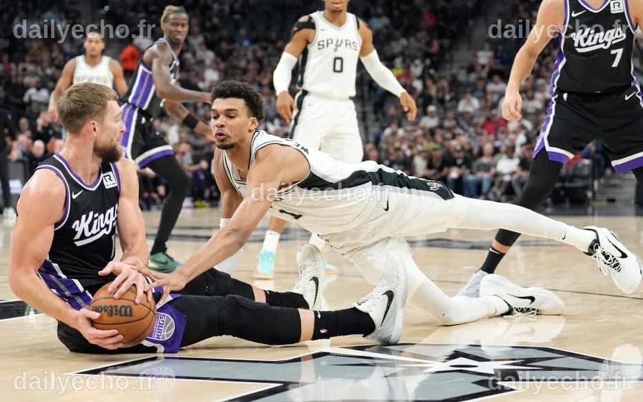 NBA : carton de Victor Wembanyama et victoire pour les Spurs face aux ...