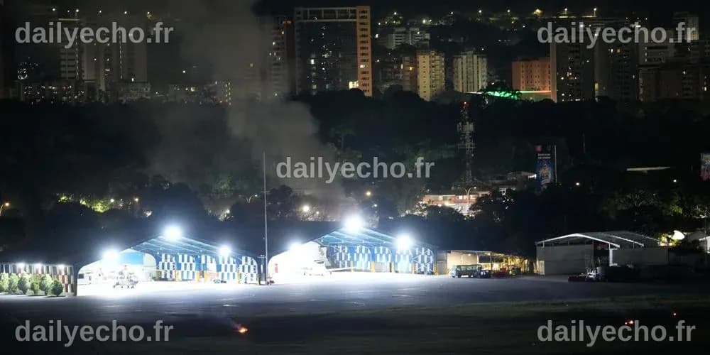 EN DIRECT, explosions à Caracas : le Venezuela accuse les Etats-Unis d ...