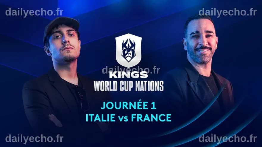 Journée 1 : Italie vs France en replay - Kings World Cup Nations ...