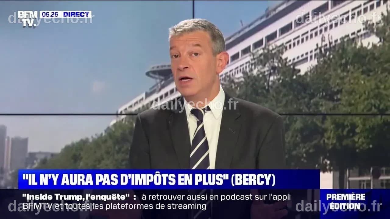 Le gouvernement martèle qu'il n'y aura pas d'impôts en plus pour ...