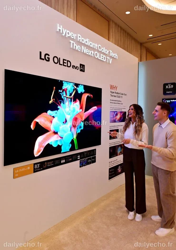 CES 26 > Hyper Radiant Oled Technology sur LG G6 et LG W6, c'est quoi