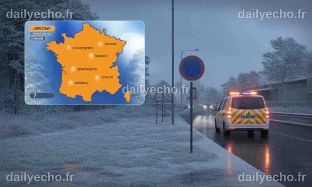 En direct : 7 départements toujours en alerte orange pour neige et ...