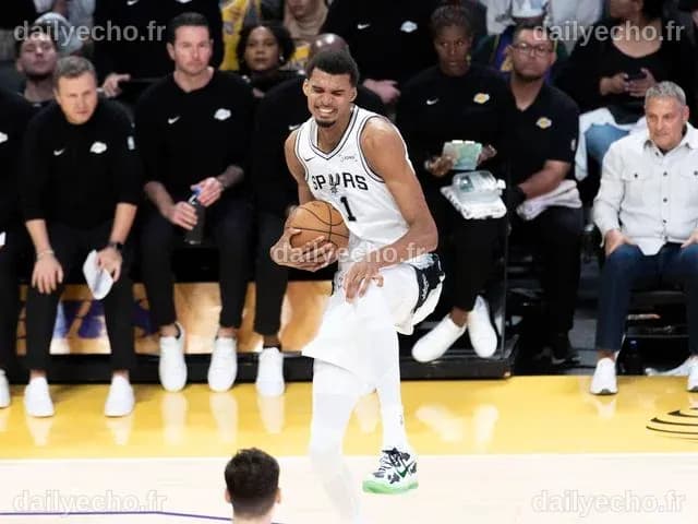 NBA - Retour perdant pour un Victor Wembanyama dominant mais limité en ...