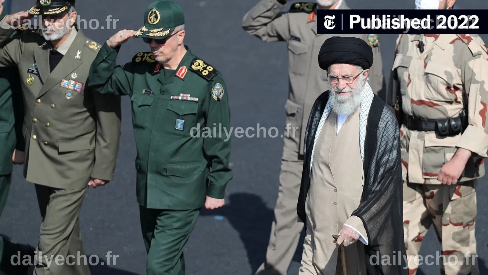 Iran's Supreme Leader Condemns Protests Gripping Country - The New York ...