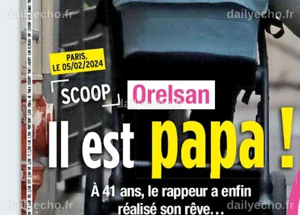 Orelsan devient papa : un rêve réalisé à 41 ans