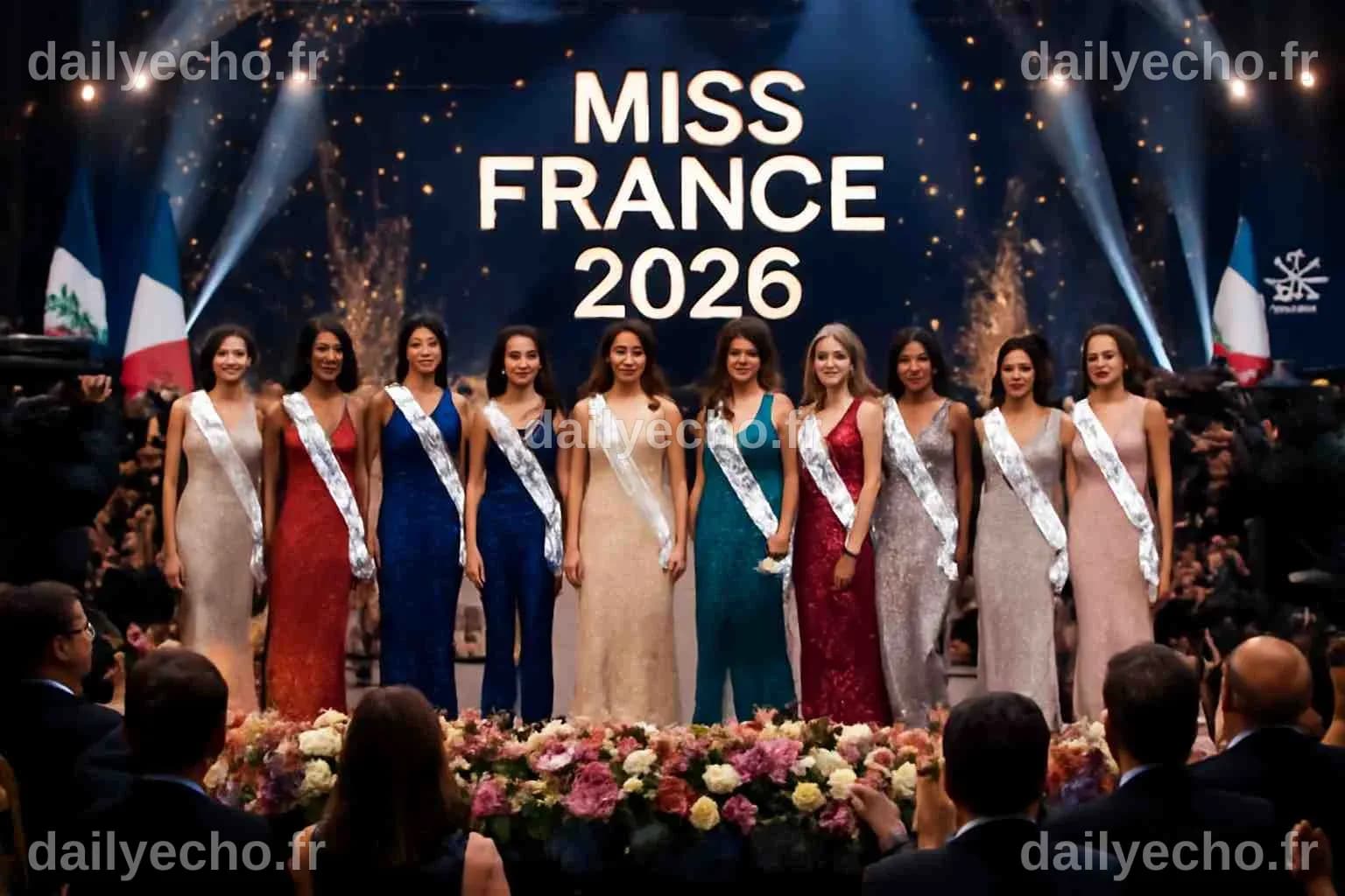 Tout savoir sur Miss France 2026 : Date, Lieu, Candidates et Plus