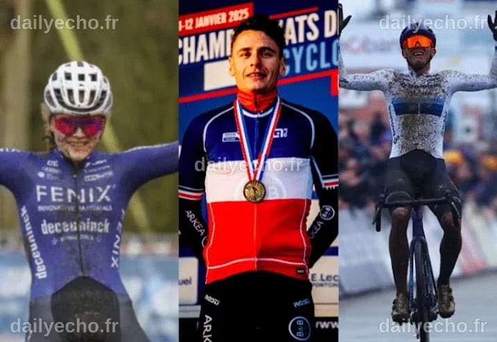 Venturini, Nys, Pieterse... Le récap' des champions nationaux de cyclo ...